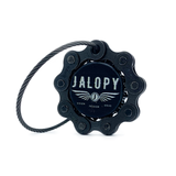 Jalopy Johnson Garage Keychain